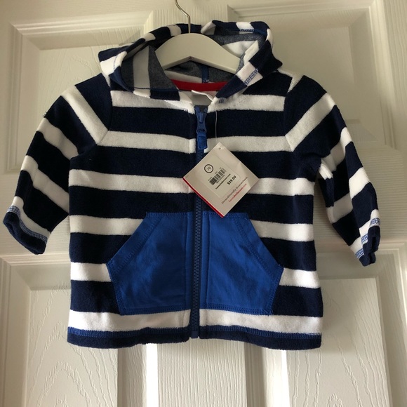 Size 70 Hanna Andersson Terry Hoodie - Picture 1 of 2